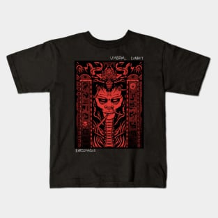 SARCOPHAGUS (Red) Kids T-Shirt